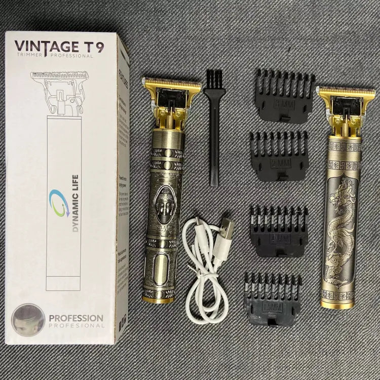 Vintage T9 Metal Hair Trimmer with free delivery