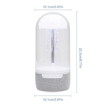 Colorful Jellyfish Lamp With Bluetooth Speaker, Floating Jellyfish Speaker, Portable Bluetooth Speaker