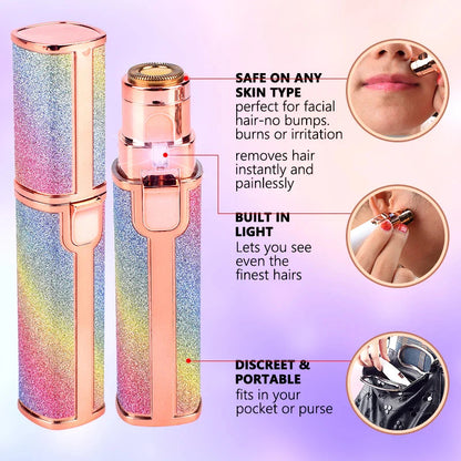 Flawless Rechargeable 2 in 1 Eyebrow Trimmer