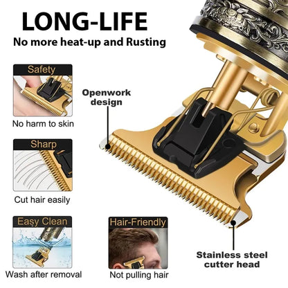 Vintage T9 Metal Hair Trimmer with free delivery