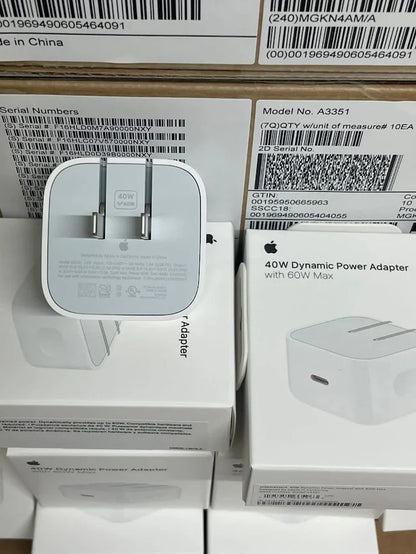 40W Dynamic Power Adapter With 60W Max + FREE Braided Cable