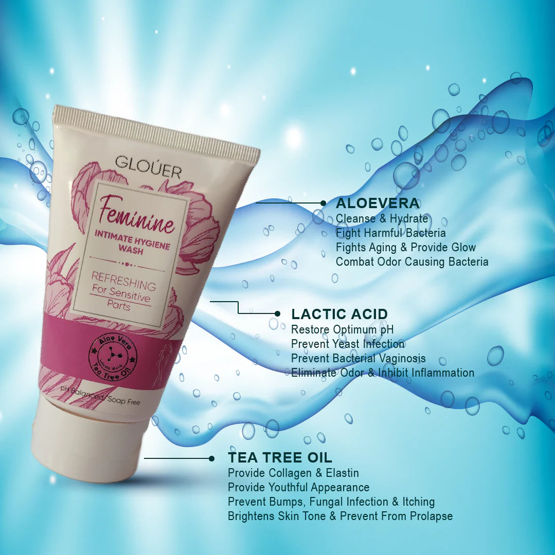 Glouer Feminine Hygiene Wash Intimate Wash