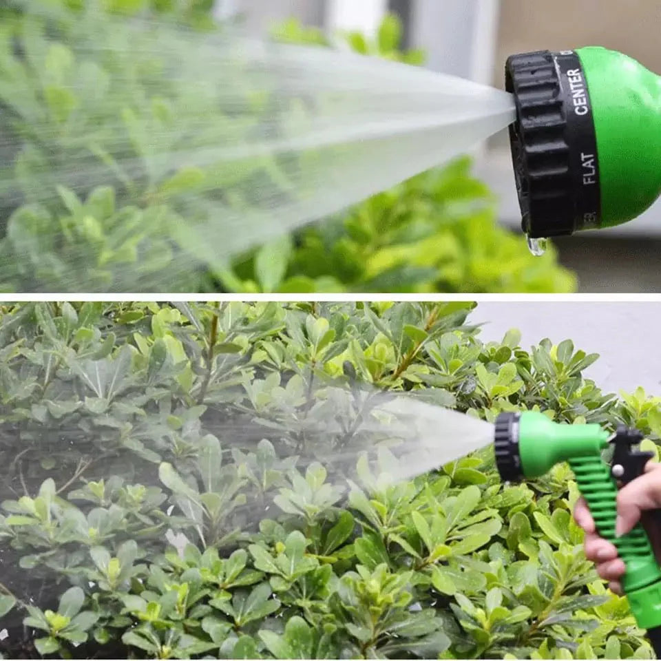 50 Feet Expandable Magic Water Hose Pipe With Spray